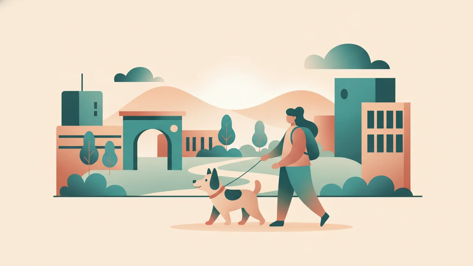 Ilustração sobre Universidades e ambiente de trabalho